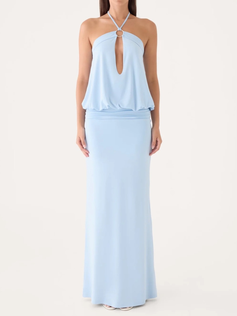 NWT Peppermayo \\ maxi dress with ring detail